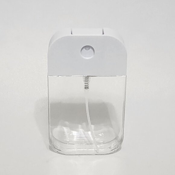 2-Qty Brand New CLEAR Refillable Compact Automizer 1.7 oz / 50 ml Spray Bottles - Picture 2 of 4